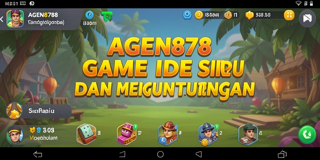 Tampilan gameplay seru dan adiktif di AGEN878.