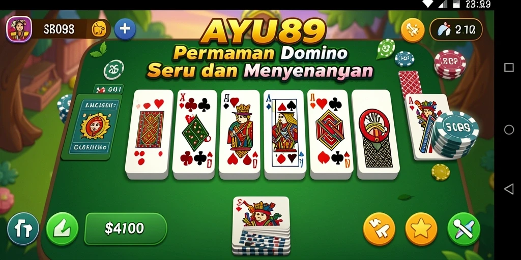 Tampilan gameplay AYU89 yang seru dan interaktif.