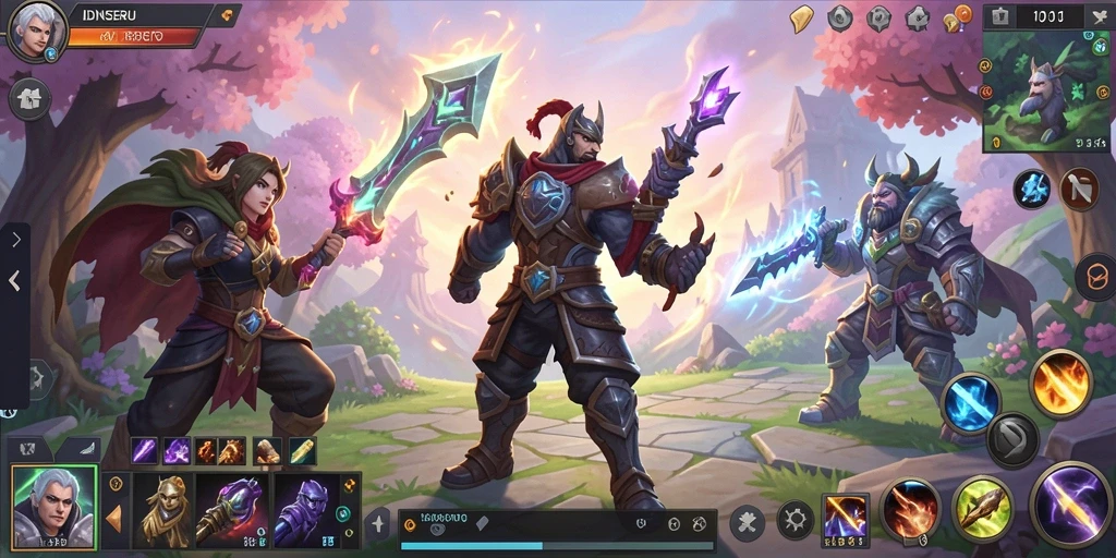 Gameplay menarik dengan pertarungan epik di IDNSERU.