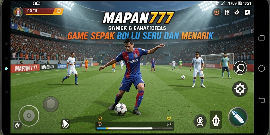 Tampilan menakjubkan dari gameplay sepak bola MAPAN777.