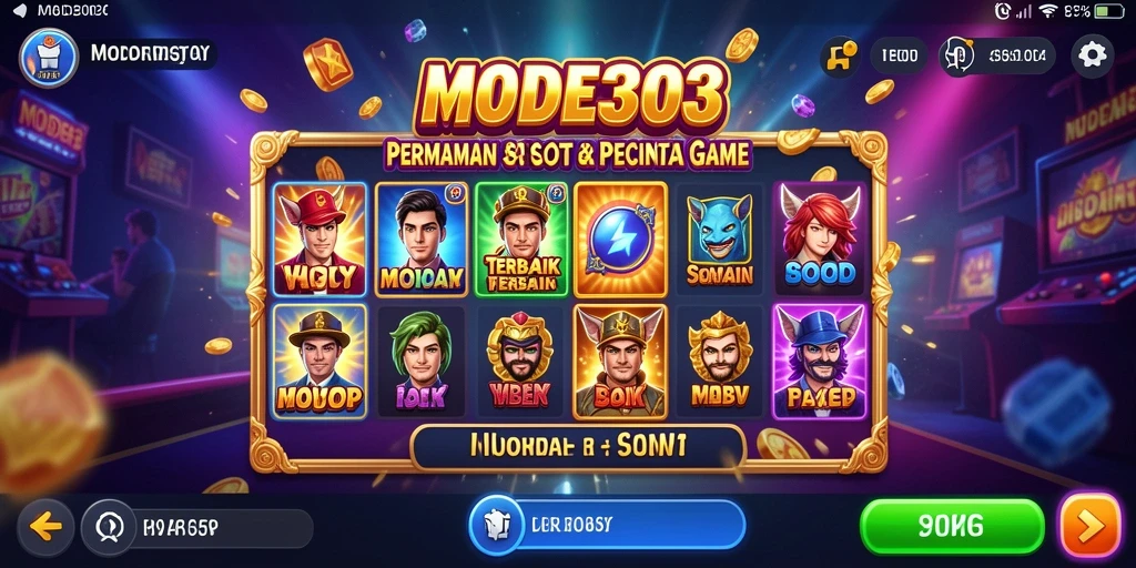 Screenshot menampilkan gameplay Slot yang seru dan interaktif.
