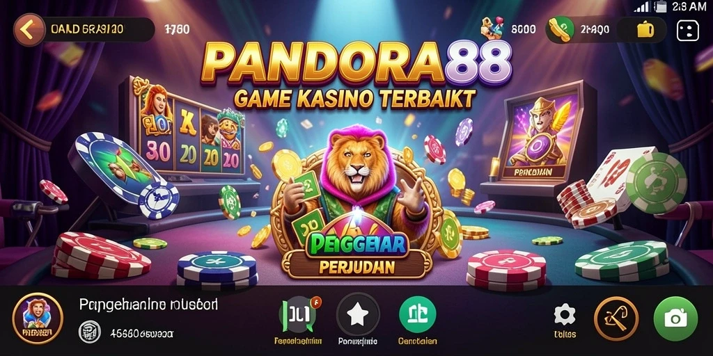 Tampilan menarik dari gameplay PANDORA88 yang menggoda bagi penggemar Kasino.