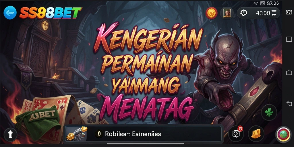 Tangkapan layar <strong>SS88BET</strong> menampilkan momen menakutkan dari gameplay yang intens.