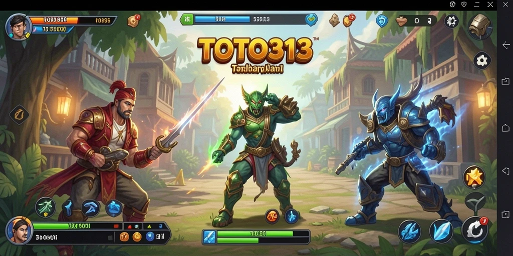 Tampilan antarmuka TOTO313 yang modern dan mudah dinavigasi.
