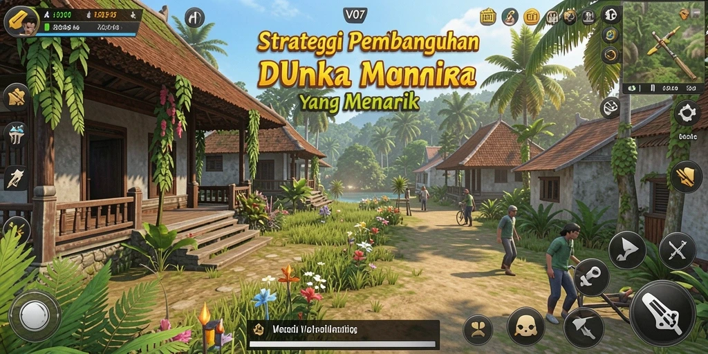 Tampilan gameplay V07 yang penuh strategi dan aksi seru.